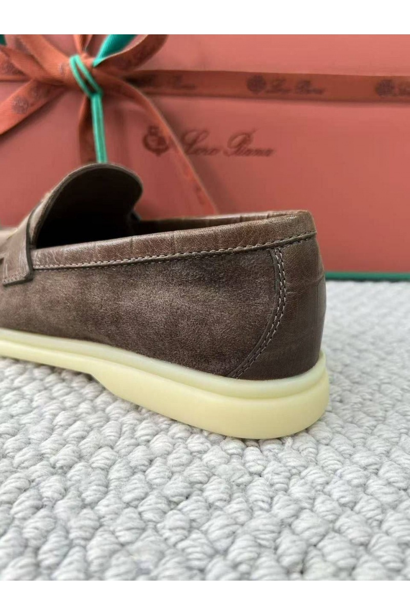 Loro Piana Женские лоферы Summer Charms Walk premium - Brown