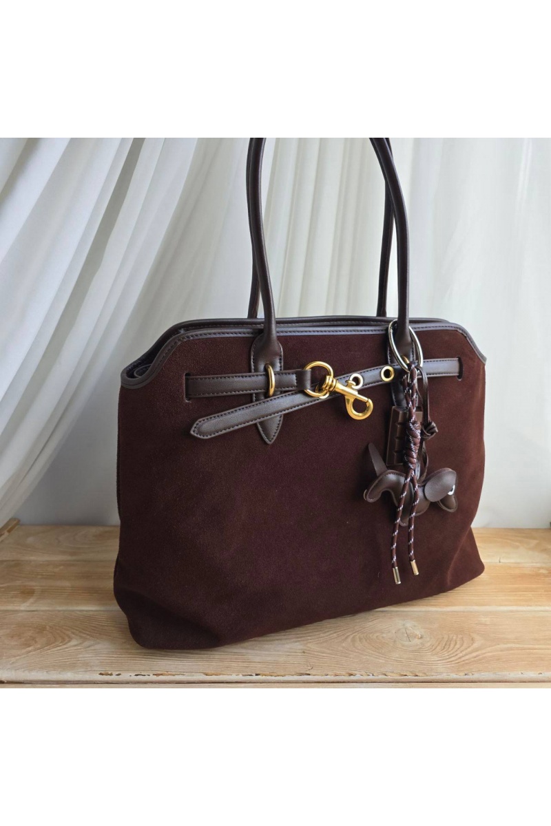 MIU MIU Замшевая сумка 43x29 см