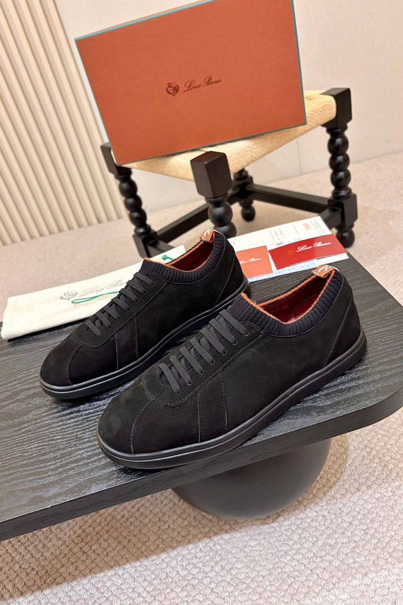 Loro Piana Мужские кроссовки Soho 2.0 Walk - Black