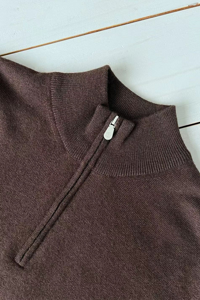 Brunеllо Сuсinеlli Кашемировый свитер Premium - Brown