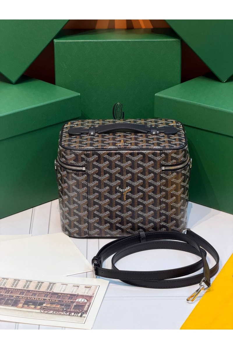 Designer Clothing Кожаная сумка Goyard Muse Vanity Case ​premium 20x16x14 см