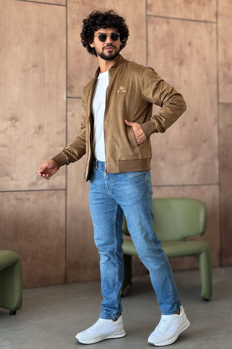 Loro Piana Мужская бежевая куртка