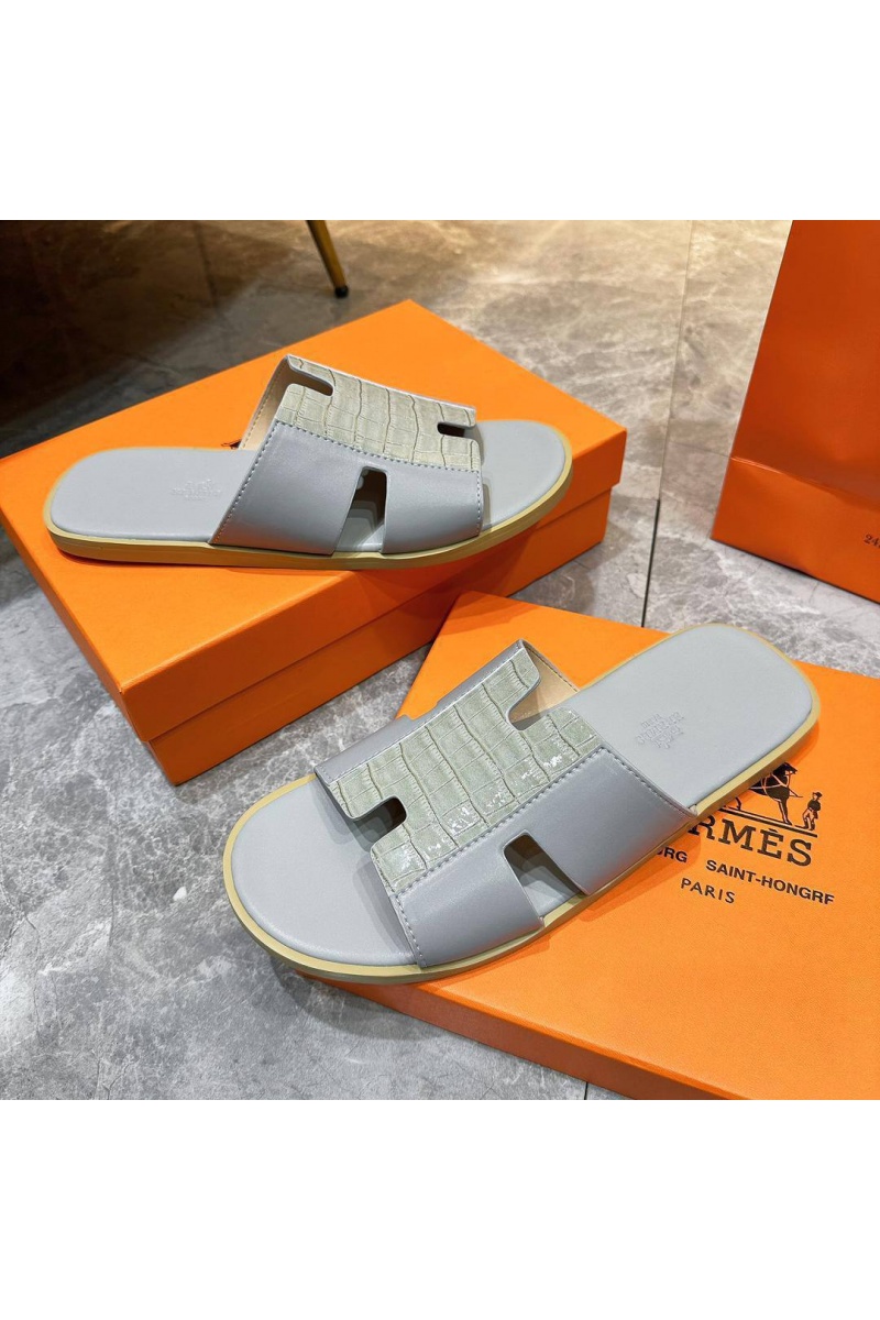 Hermes Мужские шлёпанцы Izmir - Grey