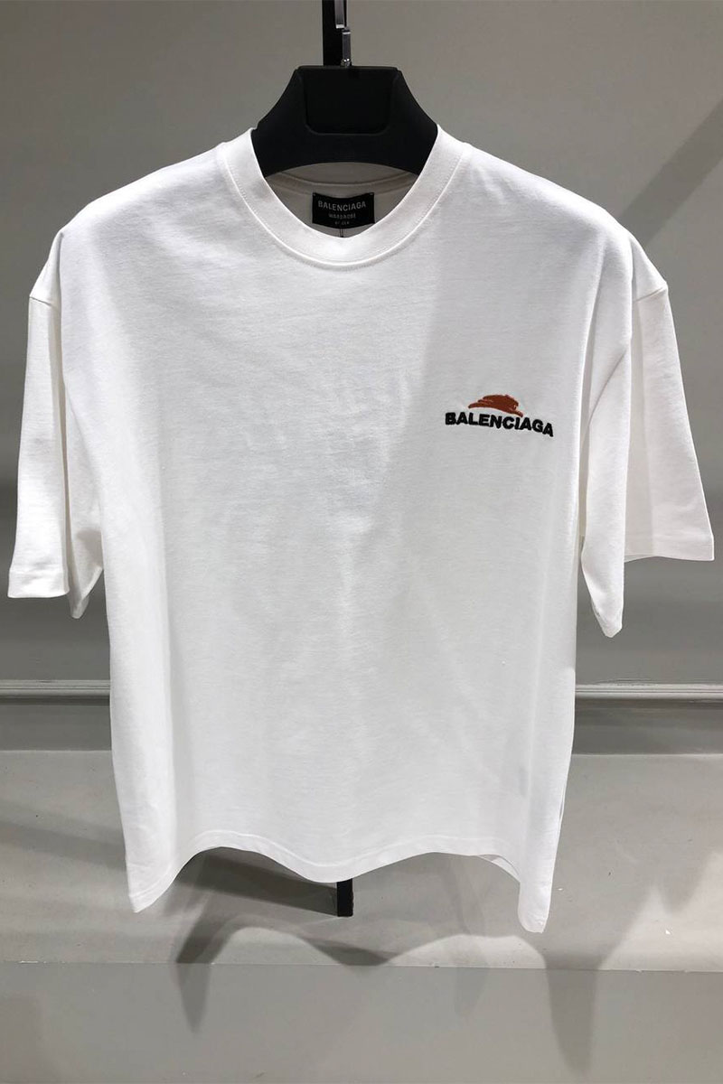 Balenciaga Белая оверсайз футболка Year of the Tiger