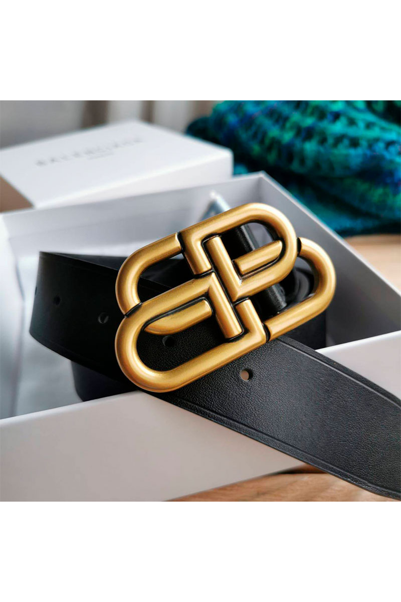 Balenciaga Кожаный ремень (ширина 3.5 см)