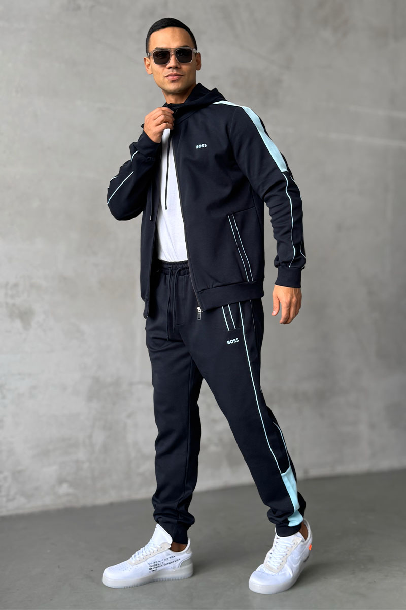 Hugо Воss Тёмно-синий спортивный костюм 