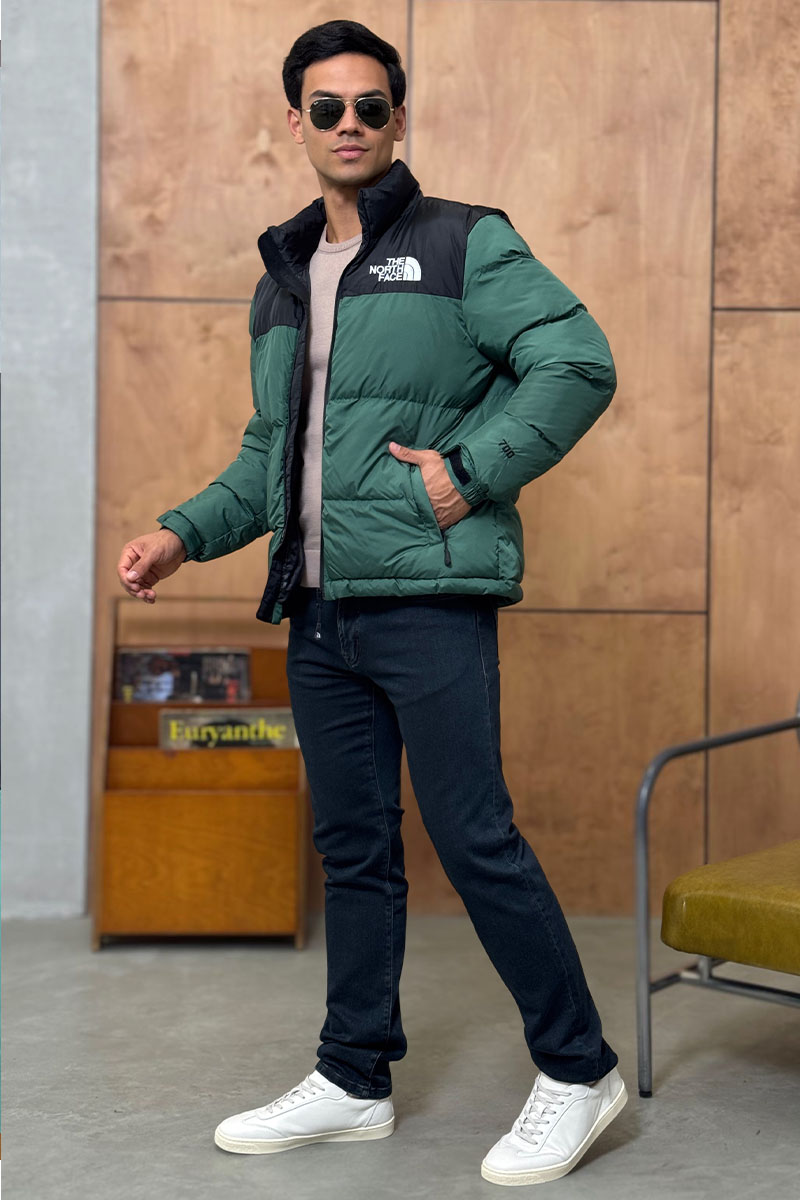 The North Face Зелёный пуховик 1996 Retro Nuptse