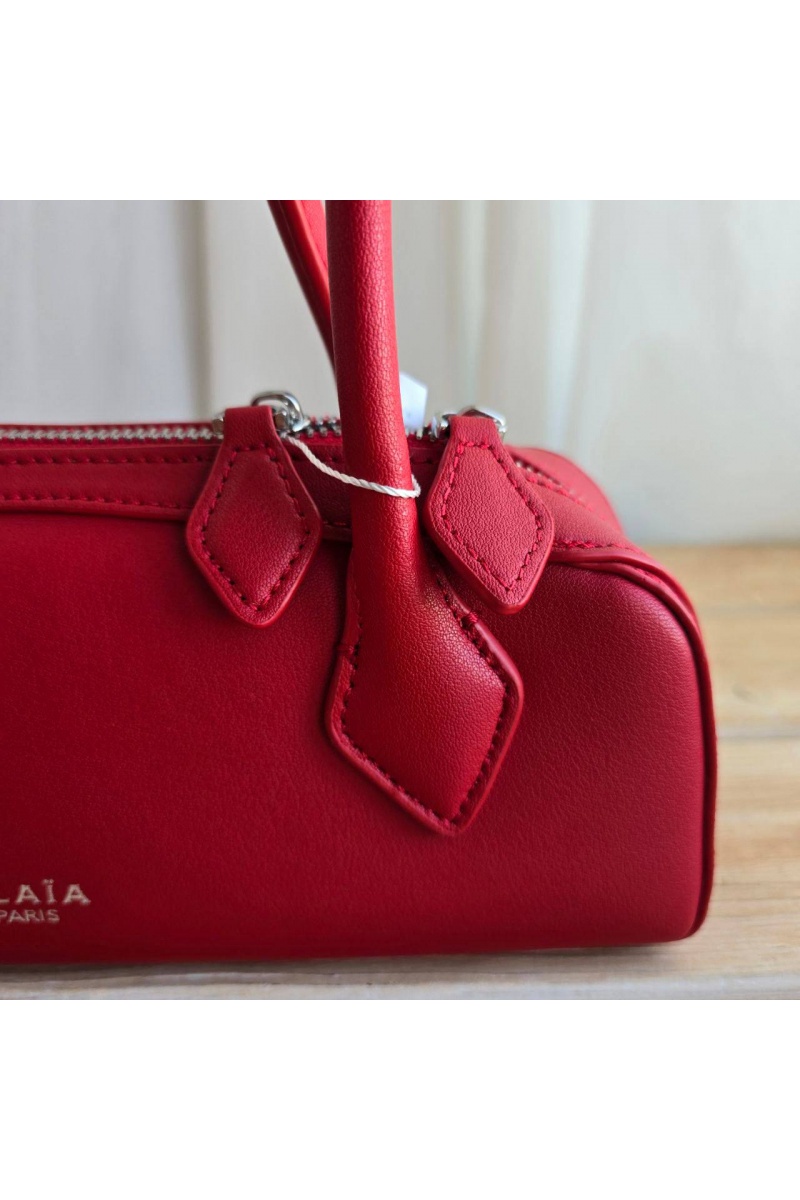 Designer Clothing Женская сумка Alaia Le Teckel 28x9 см - Red