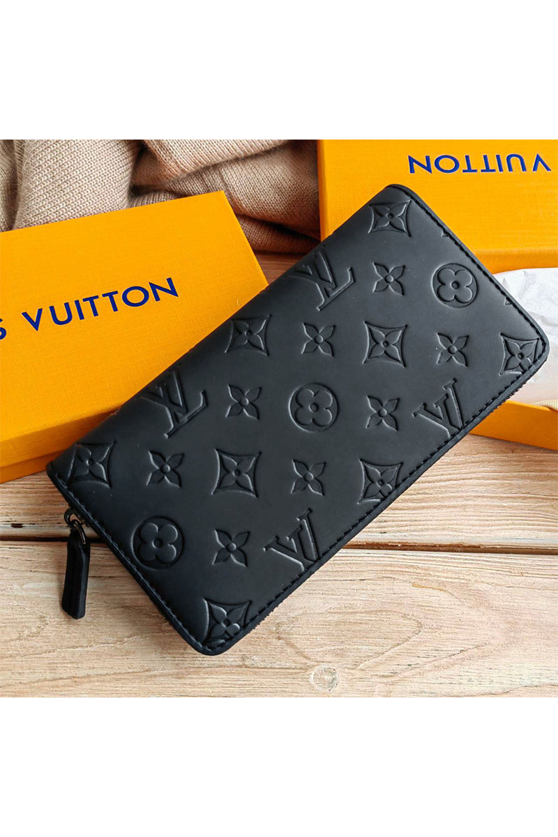 Lоuis Vuittоn Кожаное портмоне Monogram 18.5x10 см
