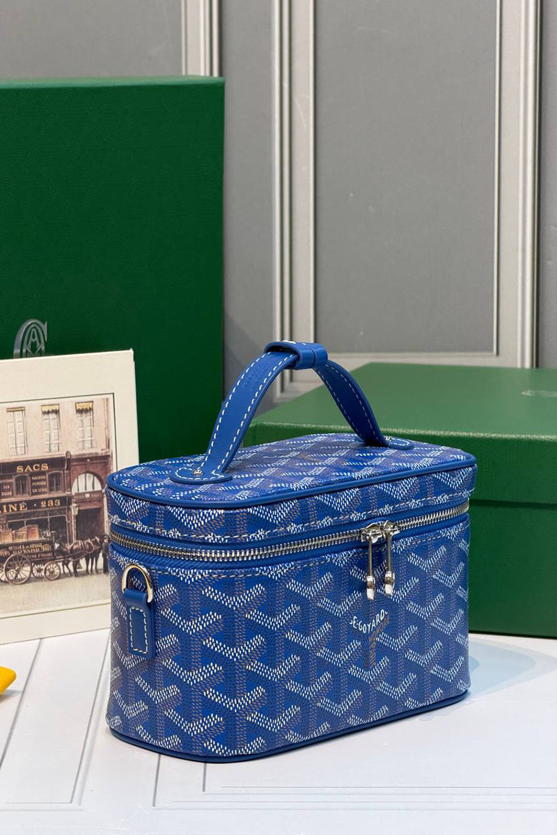 Designer Clothing Кожаная сумка Goyard Muse Mini Vanity ​premium 16,5x10,5x8 см