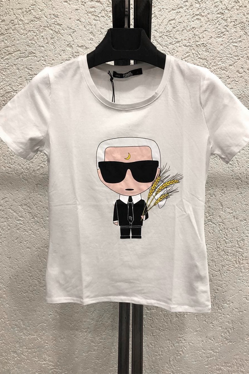 Company КL Женская белая футболка "Virgo"