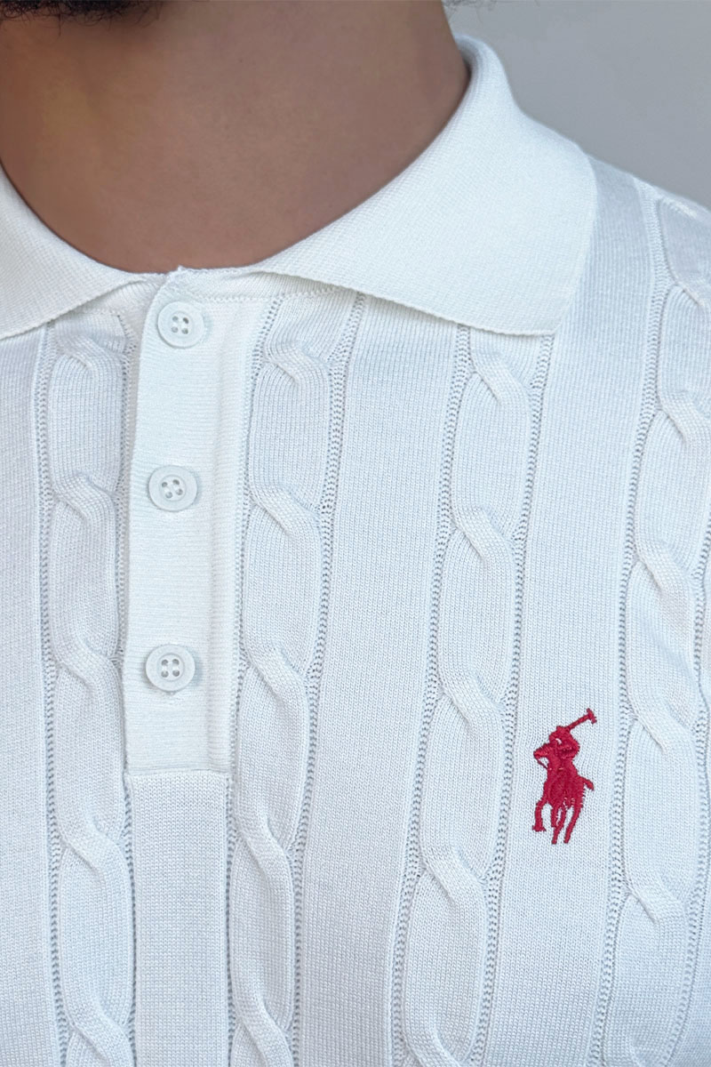Polo Ralph Lauren Мужское белое поло