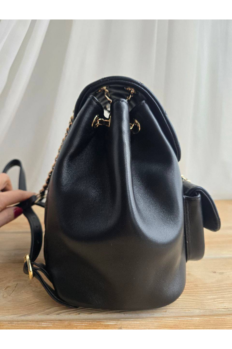 Chаnеl Кожаный рюкзак 23x23 см