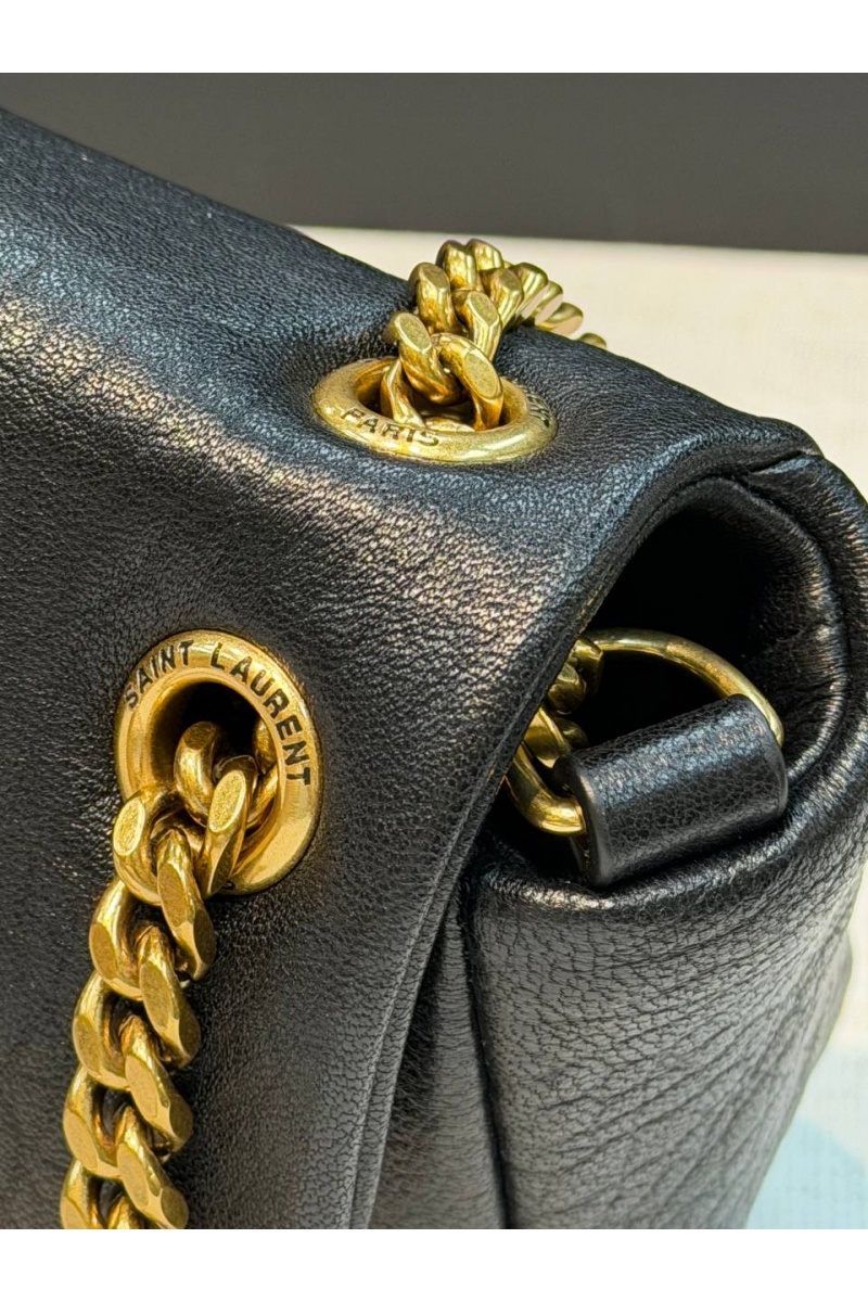 Yves Saint Laurent Кожаная сумка Calypso premium 30x12x5 см