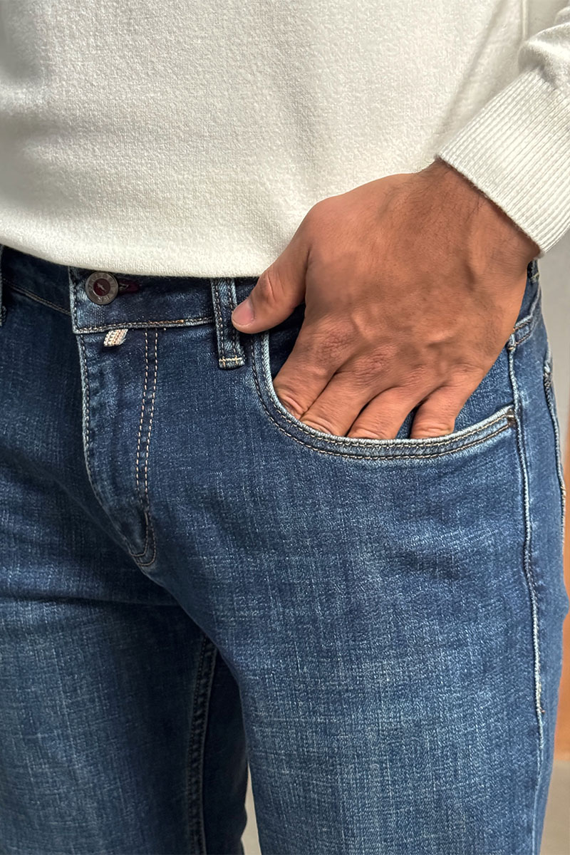 Paul & Shark Мужские синие джинсы regular fit