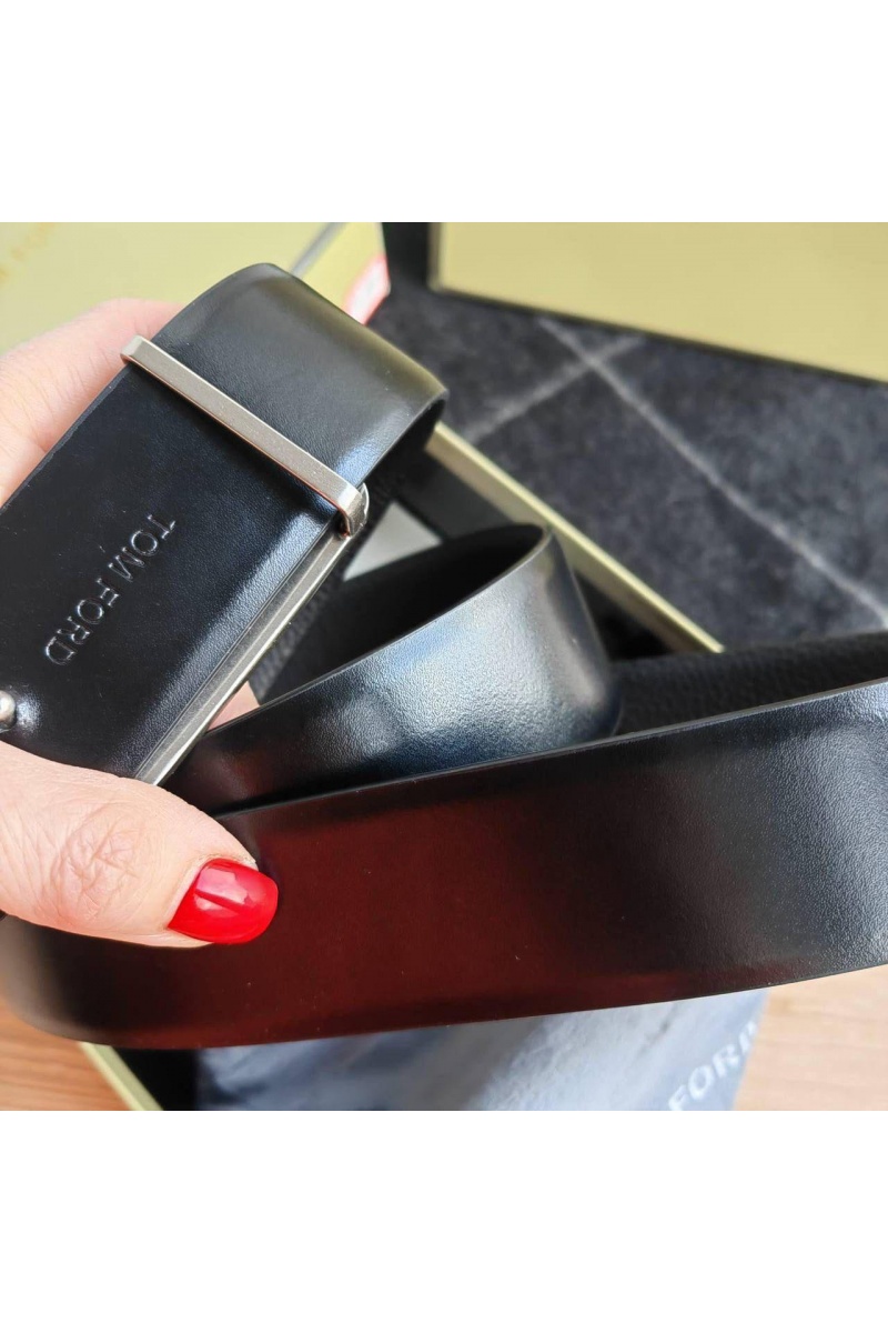 Tom Ford Двусторонний кожаный ремень  (длина 100 / 105 cм)