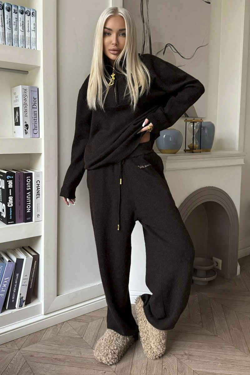 Schiaparelli Женский трикотажный костюм Premium - Brown