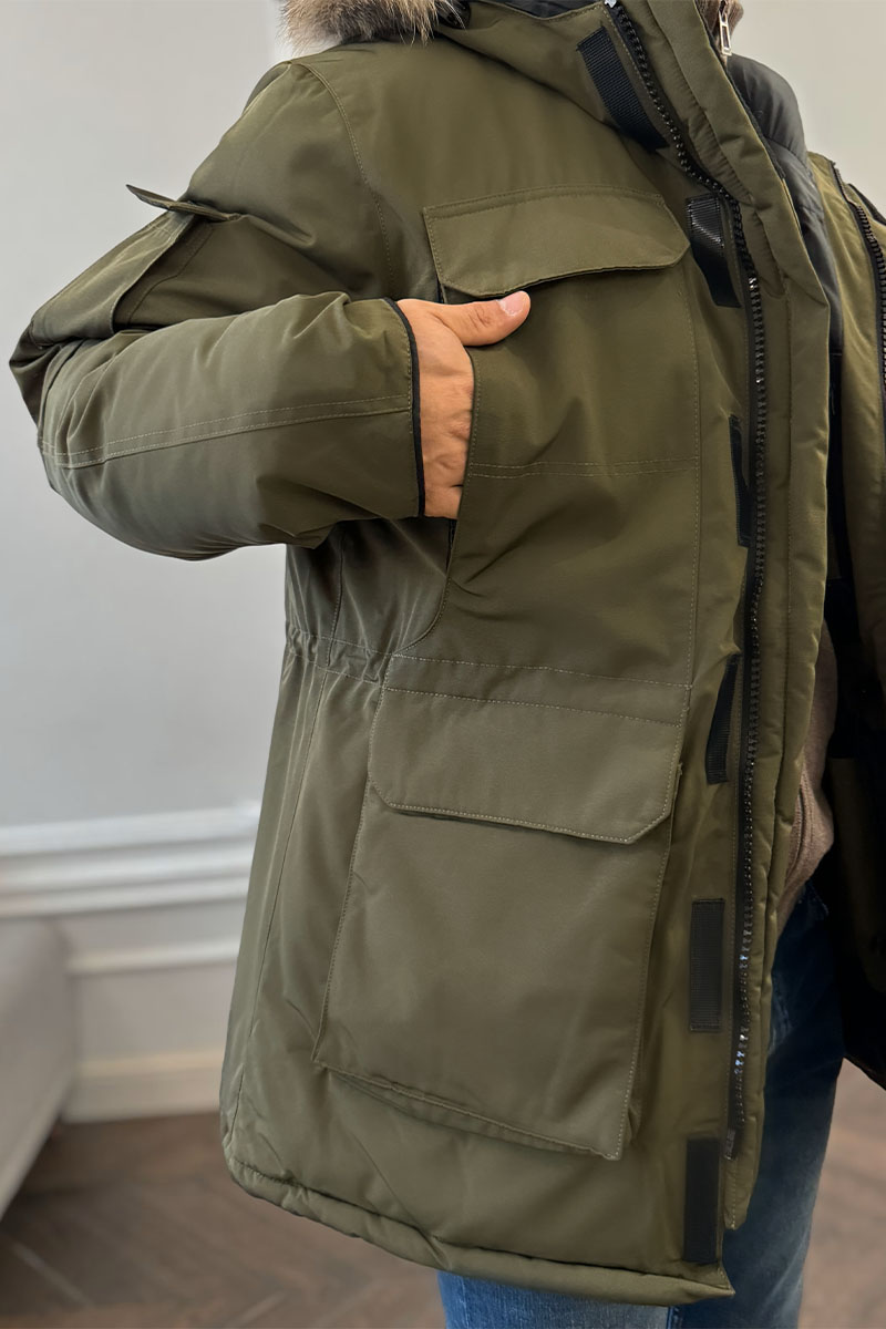Canada Goose Мужская парка Expedition - Khaki