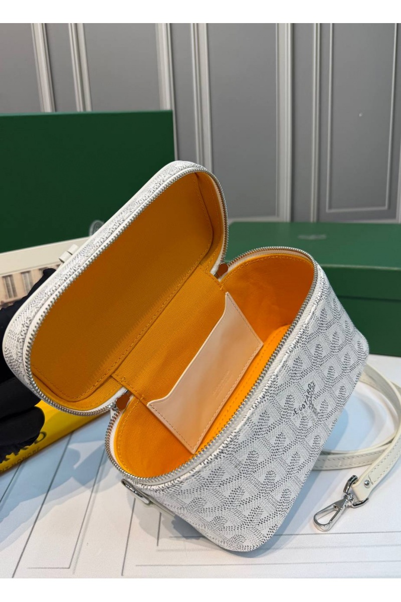 Designer Clothing Кожаная сумка Goyard Muse Mini Vanity ​premium 16,5x10,5x8 см
