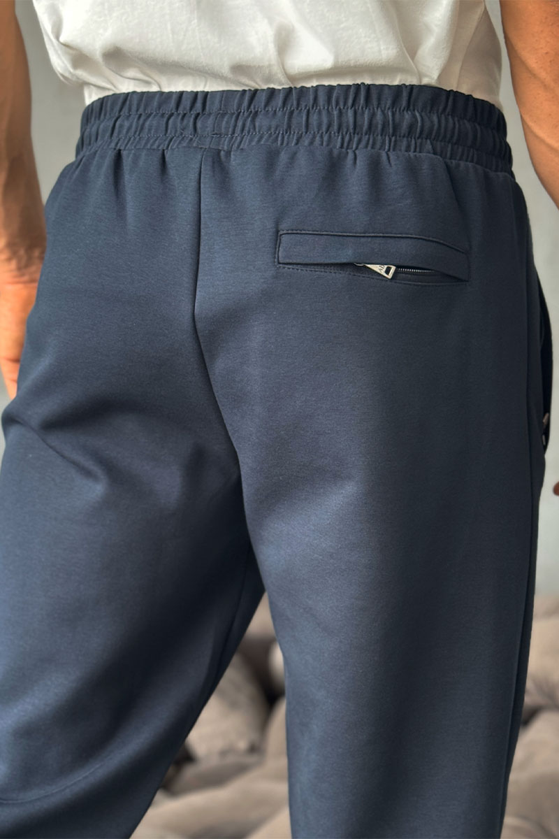 Emporio Armani EA7 Спортивный костюм logo-embroidered - Navy