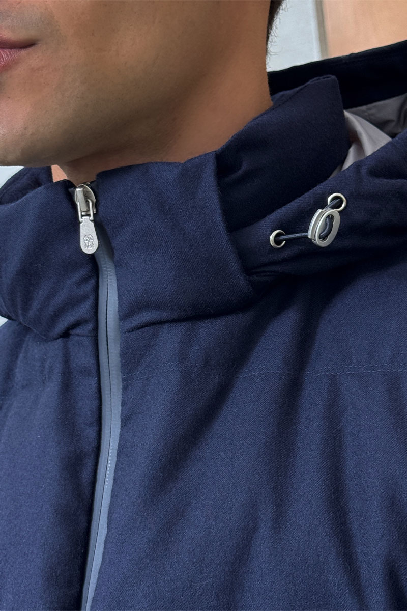 Brunеllо Сuсinеlli Мужской пуховик Premium - Navy