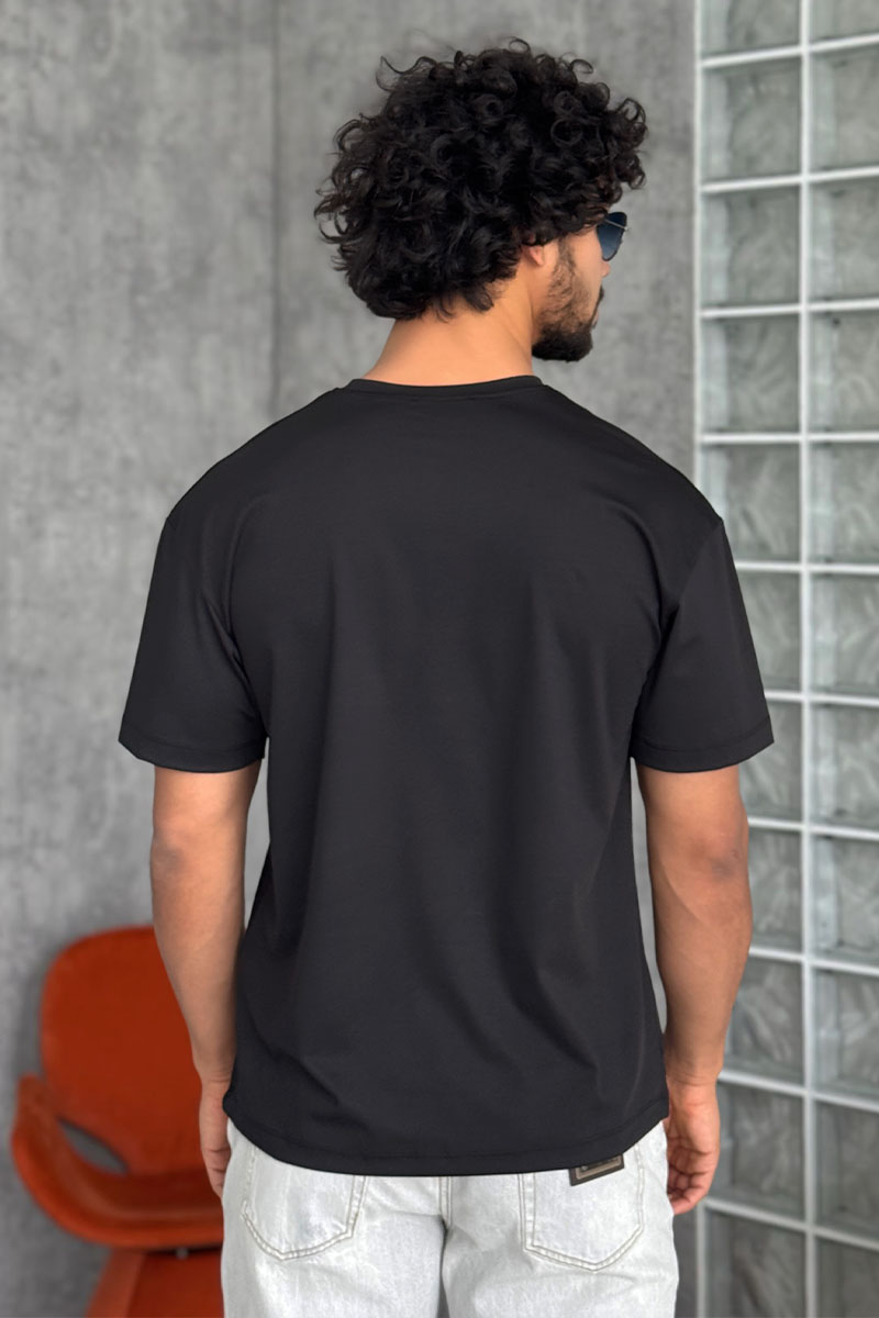 Zilli Мужская чёрная футболка 
