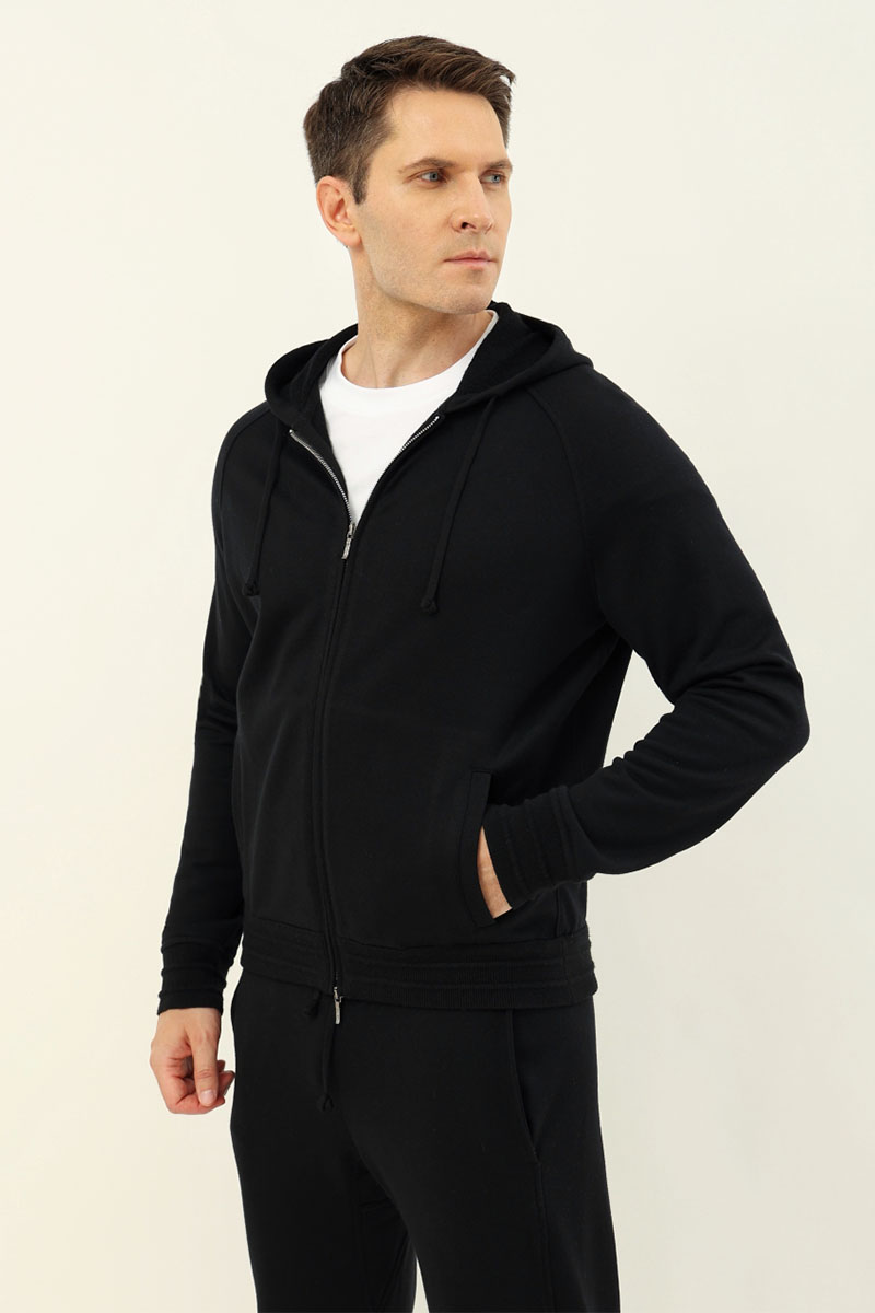 Loro Piana Чёрный спортивный костюм premium