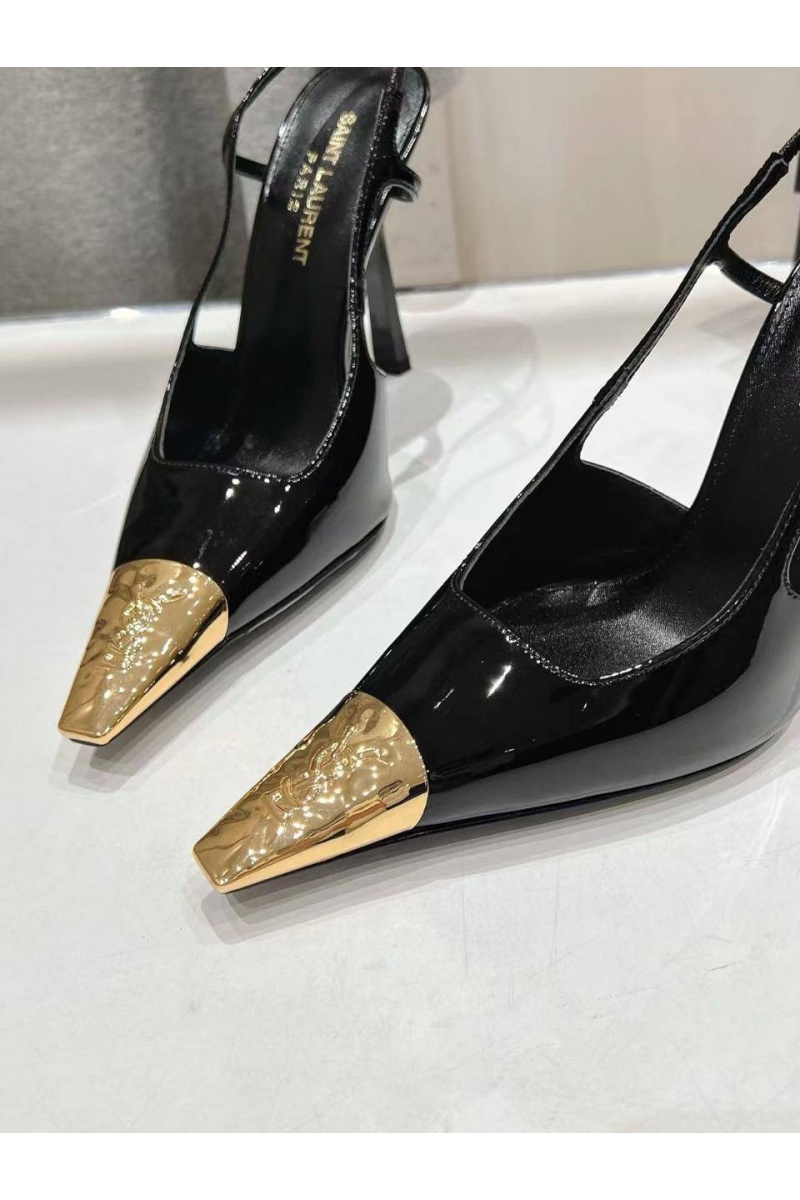 Yves Saint Laurent Женские кожаные туфли premium
