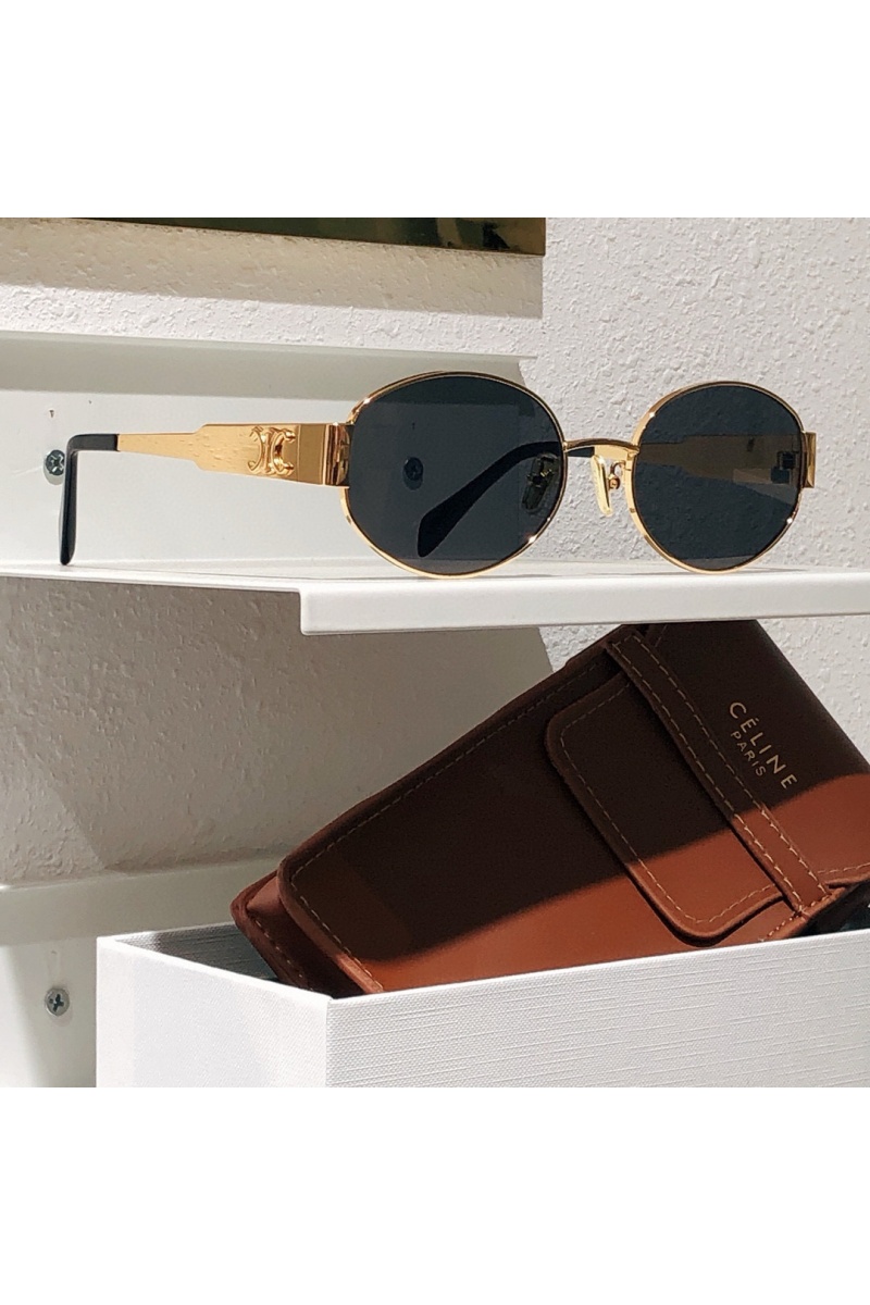 Celine Солнцезащитные очки Triomphe Metal