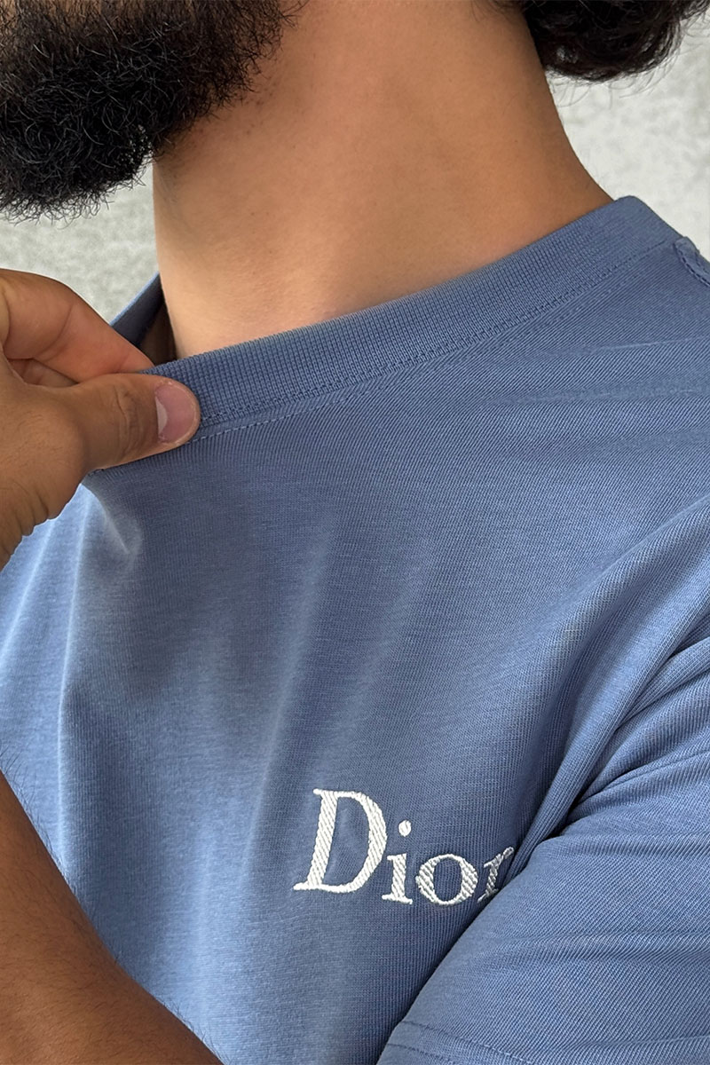 Dior Мужская футболка logo-embroidered