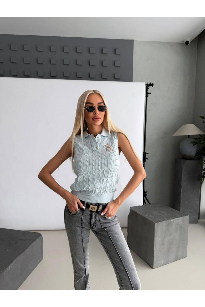Polo Ralph Lauren Женское поло без рукавов premium