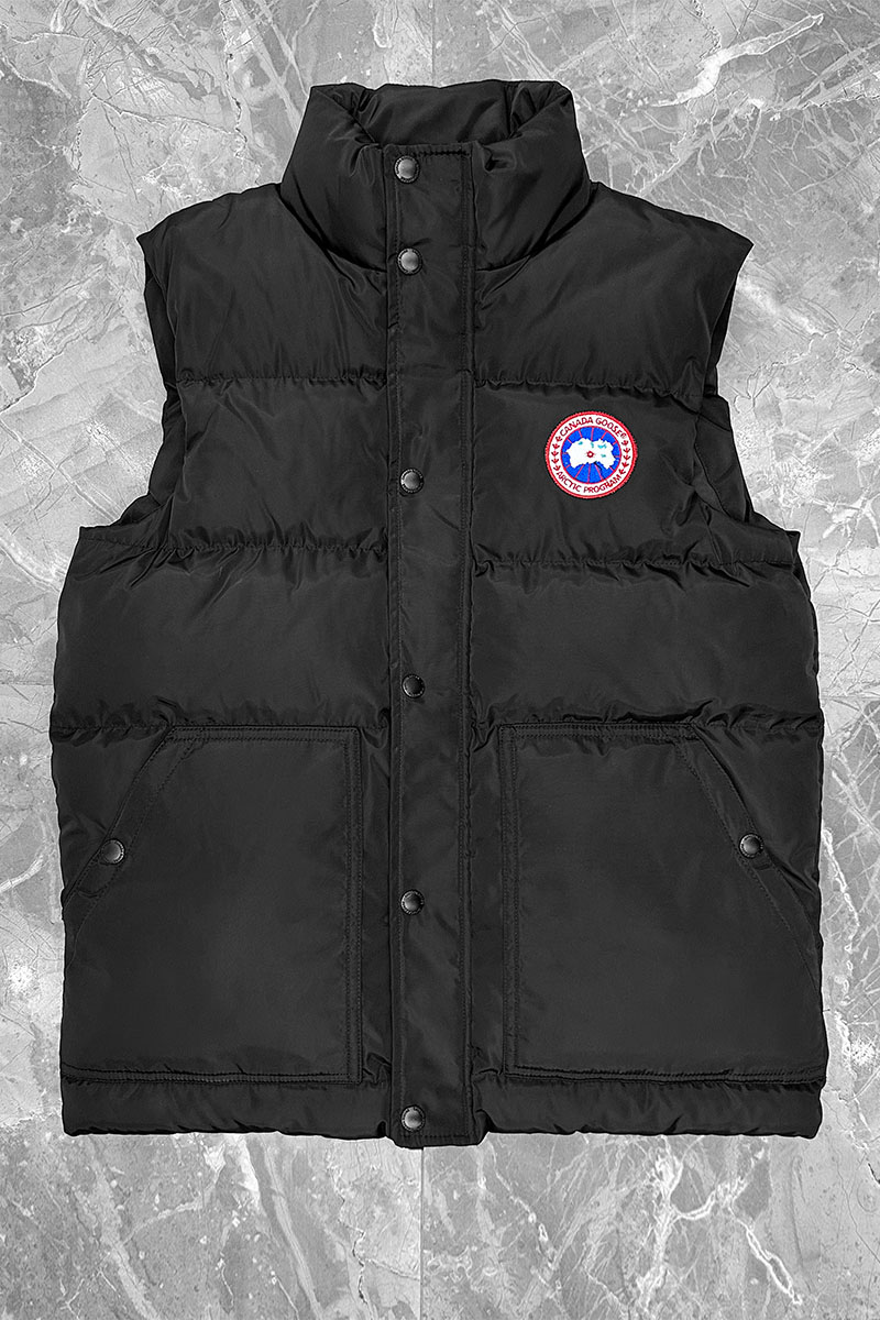 Canada Goose Мужской чёрный жилет Garson Vest 