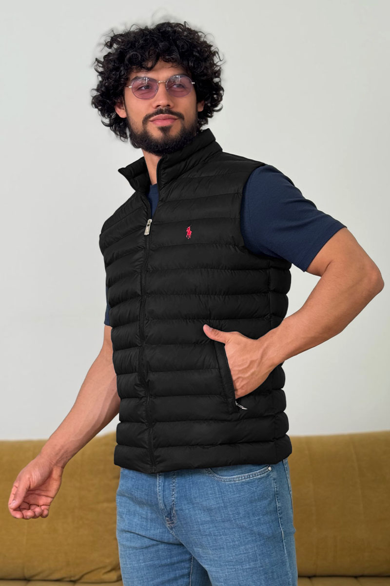 Polo Ralph Lauren Мужской жилет чёрного цвета 