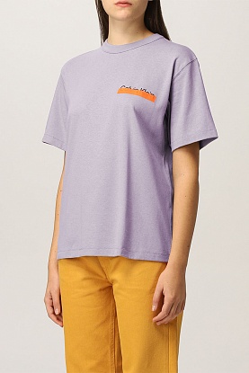 Светло-фиолетовая футболка Orange 2.0