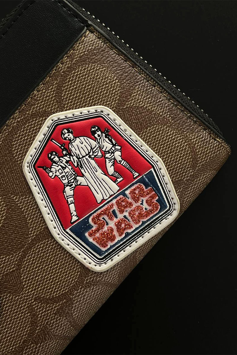 Coach Кожаный кошелёк Coach x Star Wars 19x10 см