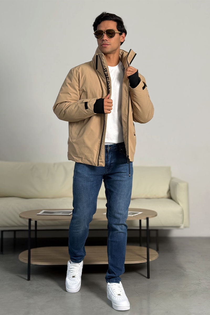 Moncler Пуховик Grenoble Gore-Tex - Beige 