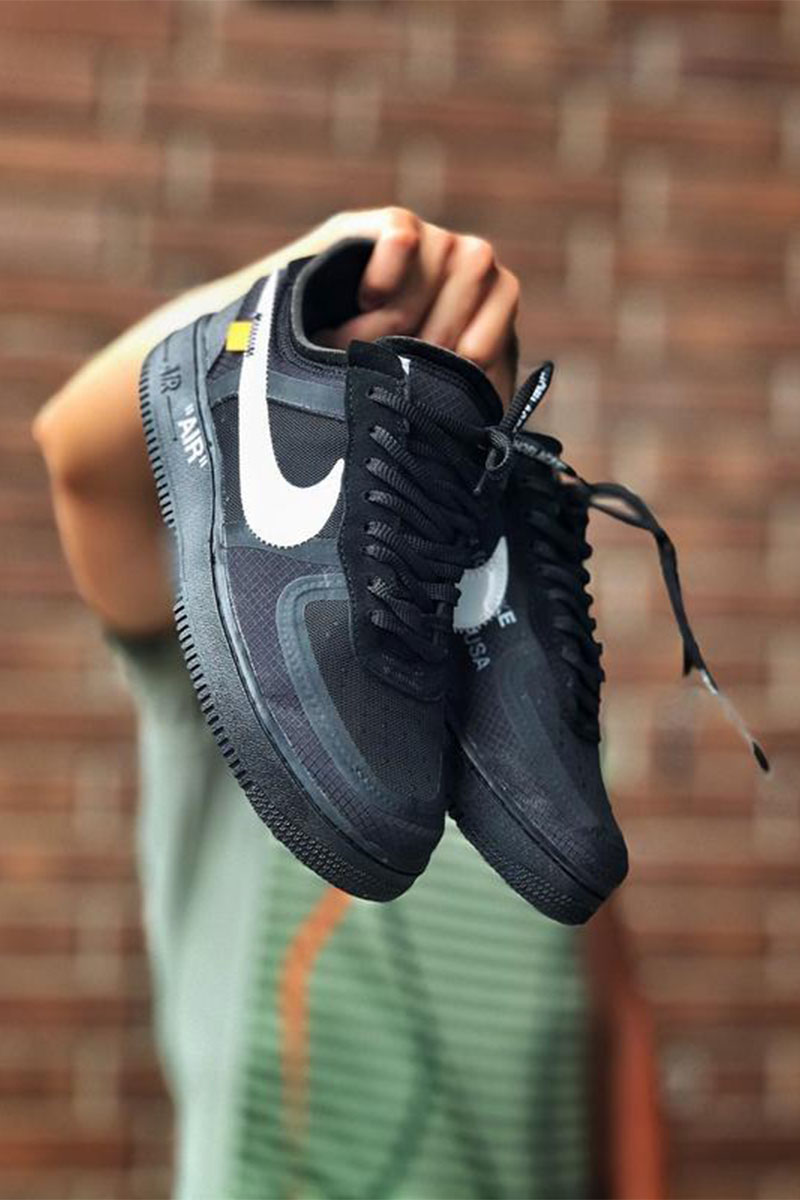 Nike Кроссовки Off-White x AF1 Low "Black"