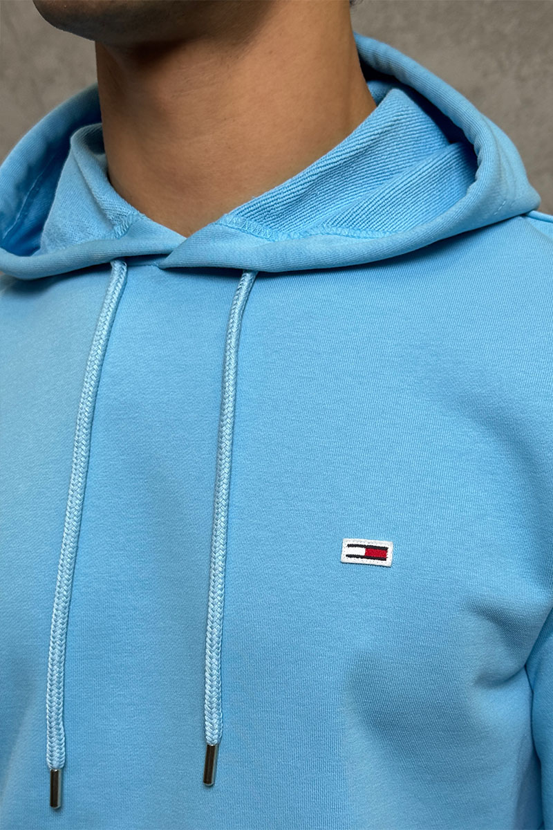 Tommy Hilfiger Мужское худи голубого цвета 