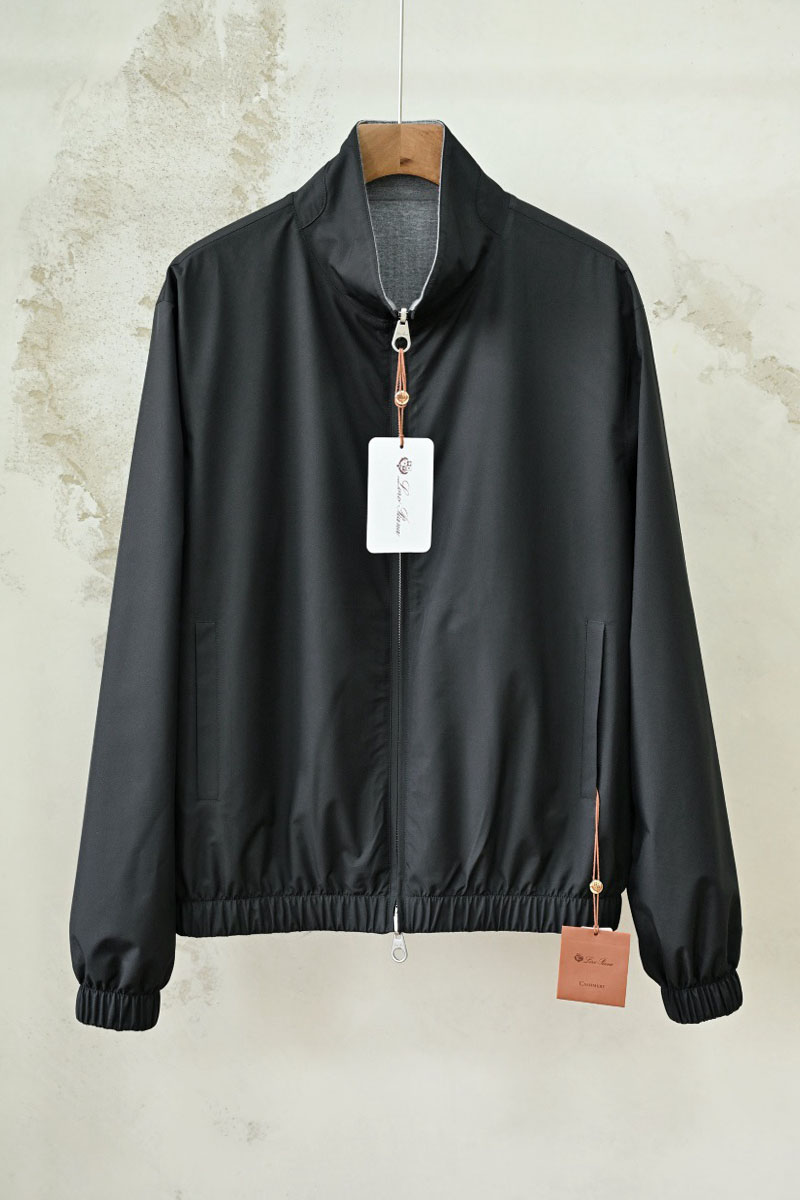 Loro Piana Двусторонняя ветровка premium - Brown Green