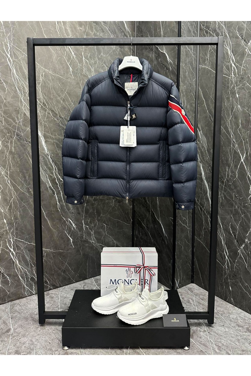 Moncler Мужской пуховик Solayan - Navy