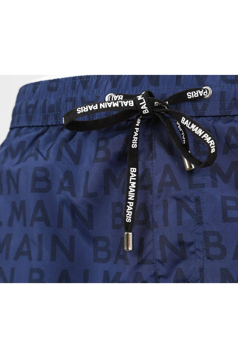 Balmain Мужские чёрные шорты Paris