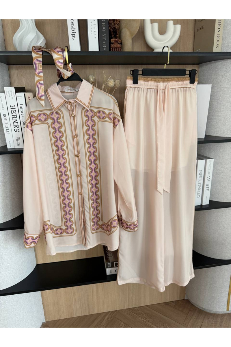 Zimmermann Женский розовый костюм premium