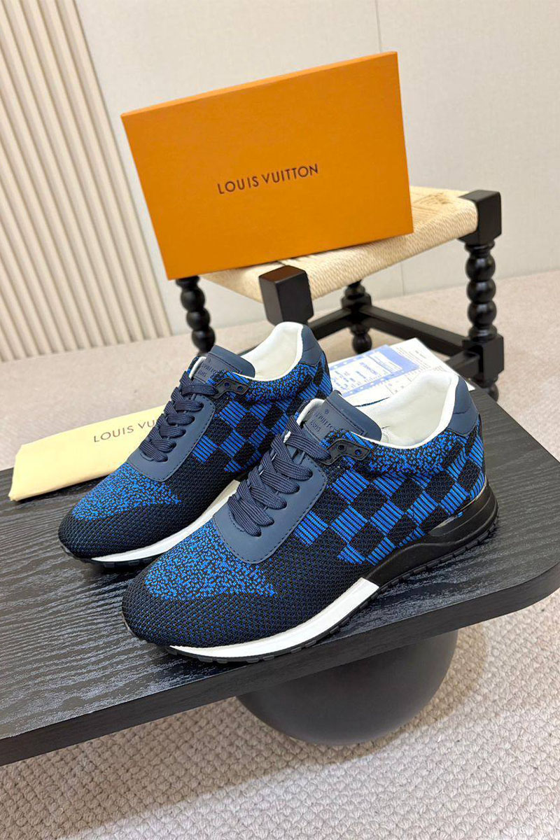 Lоuis Vuittоn Мужские кроссовки Run Away Damier 
