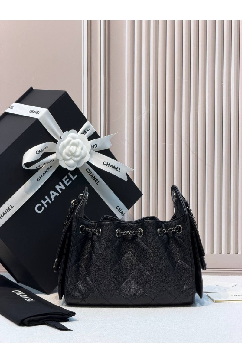 Chаnеl Кожаная сумка 25 Mini premium 20x22x12.5 см