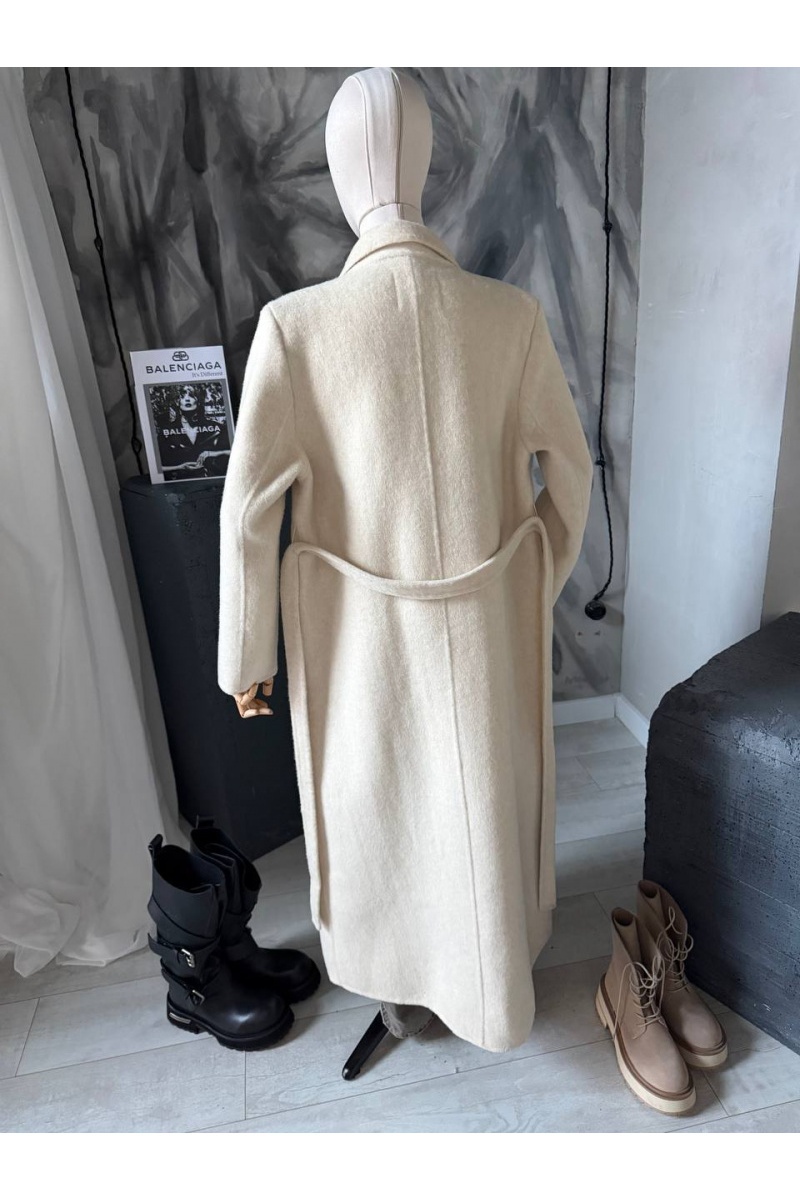 Balenciaga Женское шерстяное пальто premium