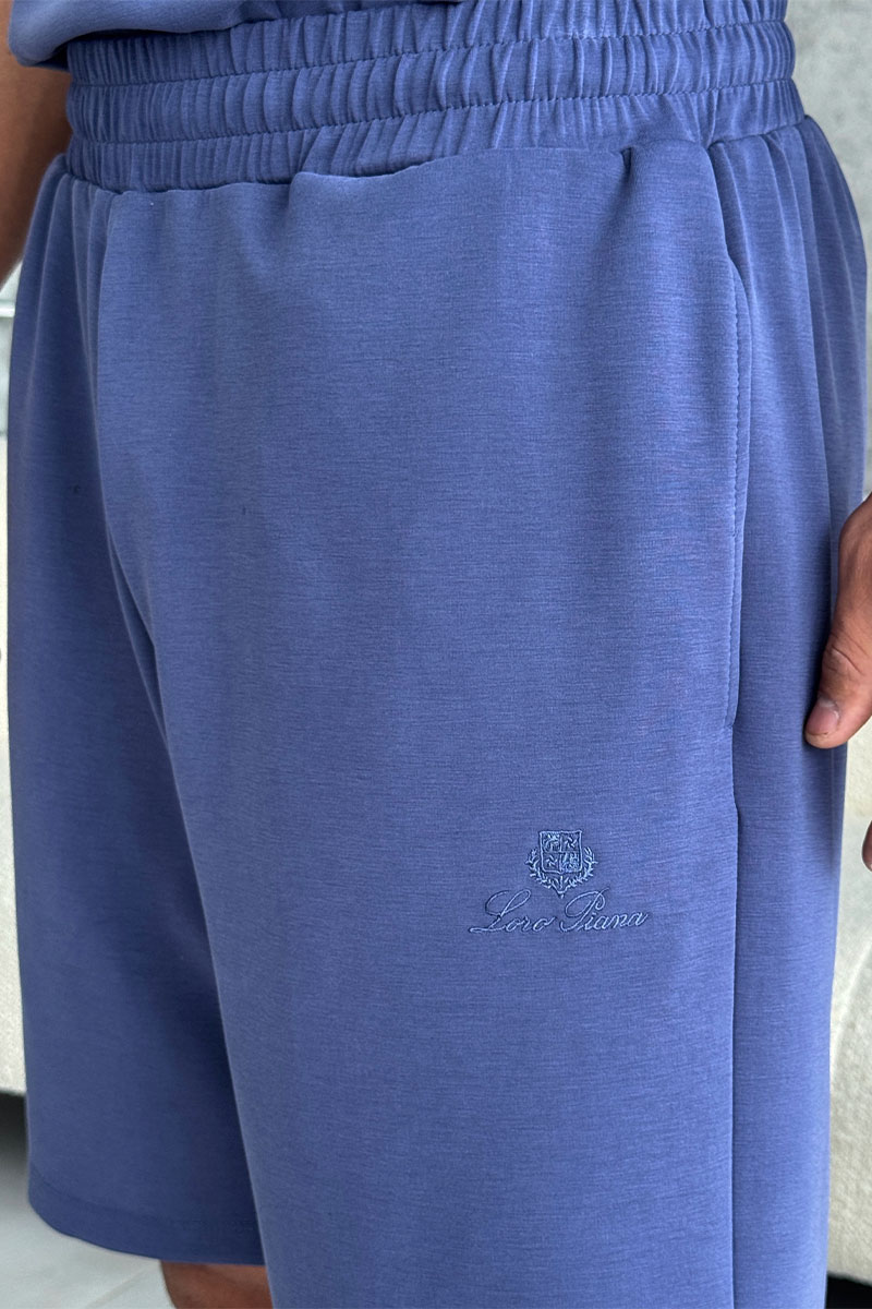 Loro Piana Мужской синий костюм 