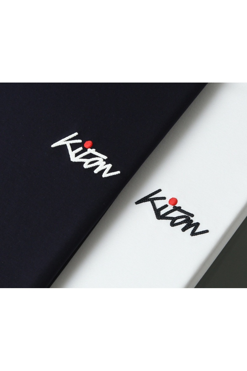 Kiton Мужская белая футболка premium
