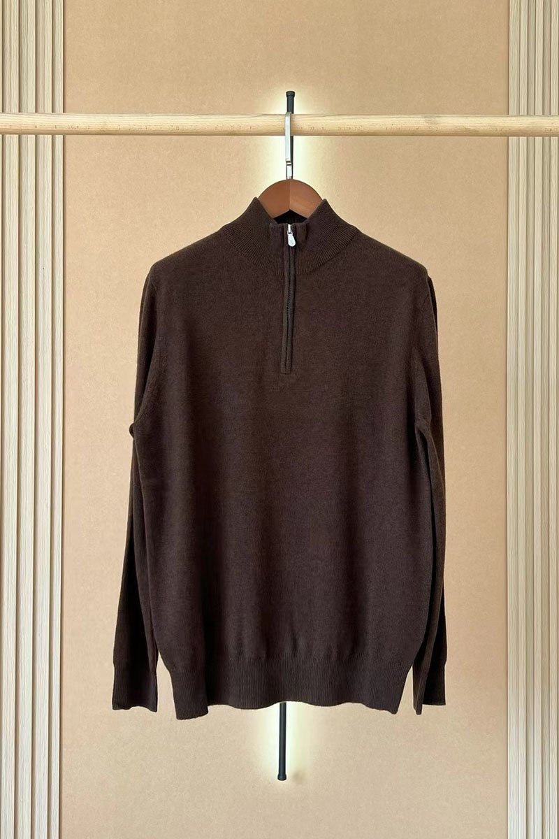 Brunеllо Сuсinеlli Кашемировый свитер Premium - Brown