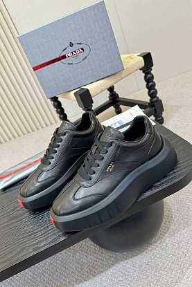 Мужские кожаные кроссовки 