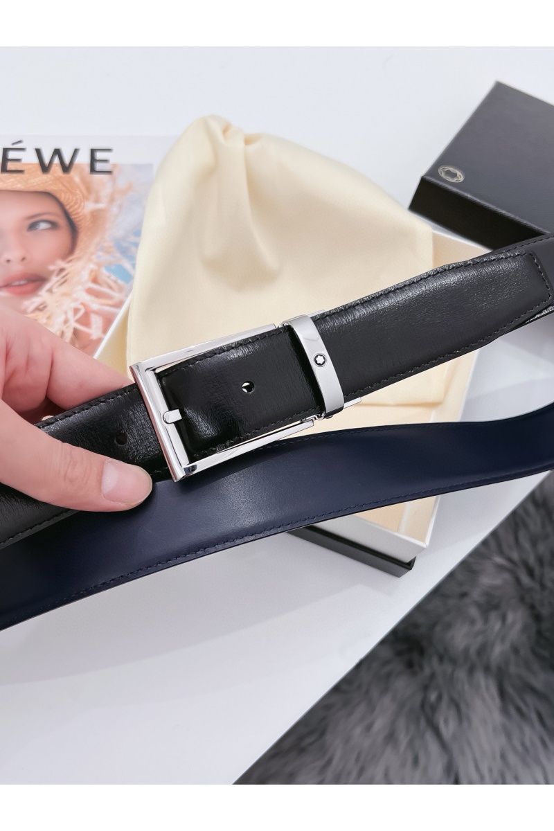 Montblanc Двусторонний кожаный ремень Premium (ширина 3.5 см)